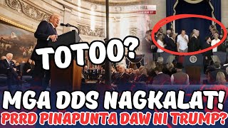 ANG LUPET! PRRD PINAPUNTA DAW NI TRUMP? MGA DDS KINALAT!