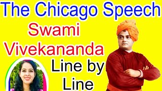 The Chicago Speech BA 2nd Year 4th Semester Full Chapter Line by Line in hindi