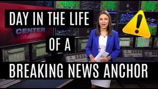 Day in the Life of a Breaking News Anchor
