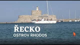 Řecko, ostrov Rhodos, 2020