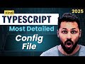 TypeScript Hindi Tutorial #7 Configuration file | tsconfig file