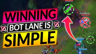 1 TIP to INSTANTLY WIN BOT LANE - This Strat Gets You EASY DIAMOND+ | LoL Guide