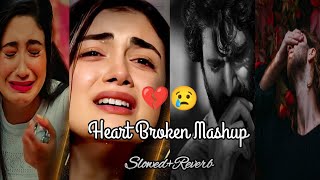 Broken Heart Mashup (2023) 💔😢| Heart Touching Songs I (Slowed+ Reverb) Sad Lofi 😢
