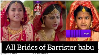 Top 10 Brides of Barrister babu /Bondita, Saudamini, Manorama