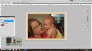 Matting and Frames  with Actions in PhotoShop
