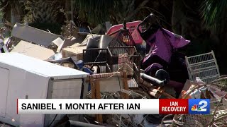 Sanibel residents return to area nearly a month after Hurricane Ian