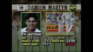 Damien Martyn Half Century Vs South Africa 2nd Test 1993-94