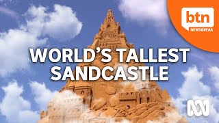 At 21 Metres, This Sandcastle in Denmark is the World's Tallest