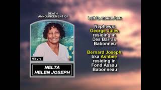 Nelta Helen Joseph long