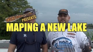 Mapping a New Bass Lake using Navionics Sonar Charts