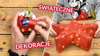 5 TANICH, ALE PIĘKNYCH DEKORACJI NA ŚWIĘTA  |  DIY