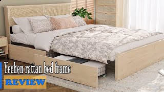 Yechen Natural Rattan Queen Bed Frame - Unboxing and Review