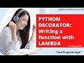 How to write Python Decorator(function) in 11 minutes