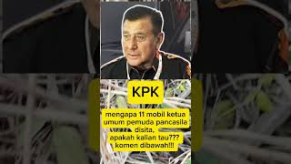 Ketua Umum pemuda pancasila ‼️11 mobil disita KPK #pemudapancasila #kpk