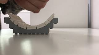 How to make a Lego half pipe