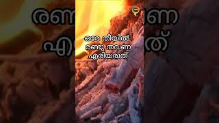 ((ഒരേ തീയിൽ)💥🎆   QUOTES മലയാളം🍒😇#trendingshorts #viralshorts