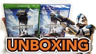 Star Wars: Battlefront (PS4/Xbox One) Unboxing!!!