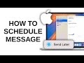 How to Schedule Text Message on Mac
