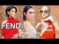 FENDI 2024. Milan Fashion Week Street Style And Guests Outfits.