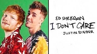 Ed Sheeran - I Don't Care (Lyrics) ft. Justin Beiber