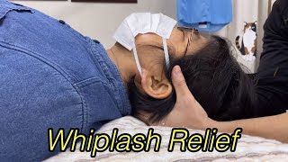 neck treatment after whiplash and head injury