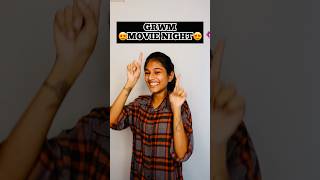 GRWM🥳 Oru Movie Nightin eghane simple ayit ready avaam enn nokam🥳 | thejathangu😉