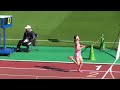 下森美咲が超追い込む！グランプリ女子1500 1組　金栗記念陸上2023