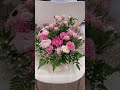 お誕生日のお祝いピンク系のアレンジ　 お誕生日プレゼント 誕生日プレゼント お誕生日 誕生日 flower flowers お花屋さん 花屋さん 花屋