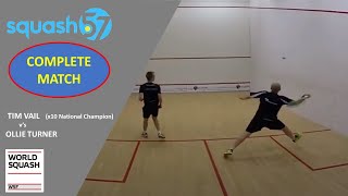 2014 Tim Vail v Ollie Turner National Squash57 (whole match)