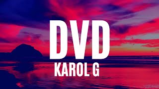 KAROL G - DVD (LETRA/LYRICS)