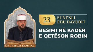 23. Besimi në kader e qetëson robin - Dr. Shefqet Krasniqi