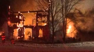 Fire destroys barn in Geauga County