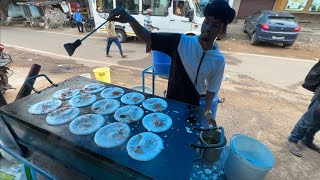 Odisha's Evergreen Morning Breakfast Chakuli Pitha (Rice Cake) | Bhubaneswar Street Food