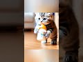 buatin susu baby yang nangis kehausan#😸😸#shorts #funny #cute #cat #catlover #kitten #baby