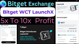 Bitget WCT LaunchX Event | Earn free $WCT Token