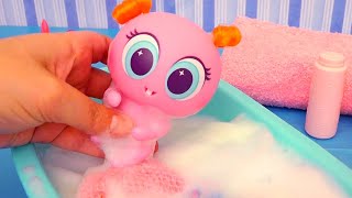 Nerlie Care | How to Take Care of Your Neonate Baby | Toys and Dolls Fun for Kids | Sniffycat