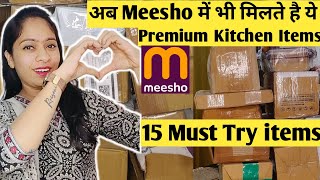 अब Meesho में भी मिलते है ये Premium Kitchen Items😍15 Best Kitchen Items #kitchen