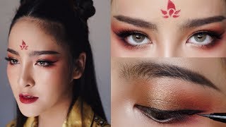 Howto Chinese Makeup ตรุษจีน 2019!! | By Soundtiss