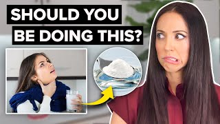 the TRUTH about SWISHING with SALT WATER (Pros & Cons of Salt Water Rinses)