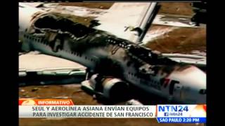 Autoridades de EE.UU. recuperan cajas negras del avión que se accidentó en San Francisco