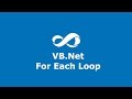 Lesson 12 VB.Net For Each Loop
