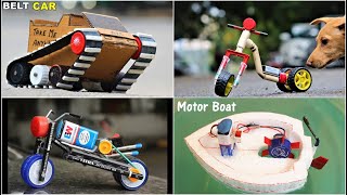 4 Awesome ideas using DC Motor