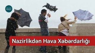 Nazirlikdən Yeni Hava Xəbərdarlığı: Qar, Çovğun Davam Edəcək - Ehtiyatlı Olun!