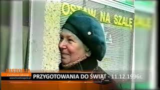 Z archiwum Telewizji – Świąteczne przygotowania -11.12.1996