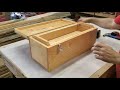 wood tool box build