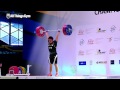 94kg all lifts 2015 junior world weightlifting championships