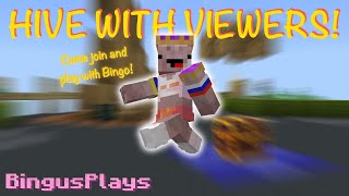 Minecraft Hive: Playing with viewers! (cs) Come start the weekend with us! (Arcade)