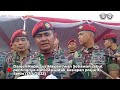 danjen kopassus singgung kesiapan alutsista saat hut ke 71 kopassus