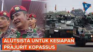 Danjen Kopassus Singgung Kesiapan Alutsista Saat HUT ke-71 Kopassus