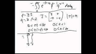How to integrate properly - Beta function